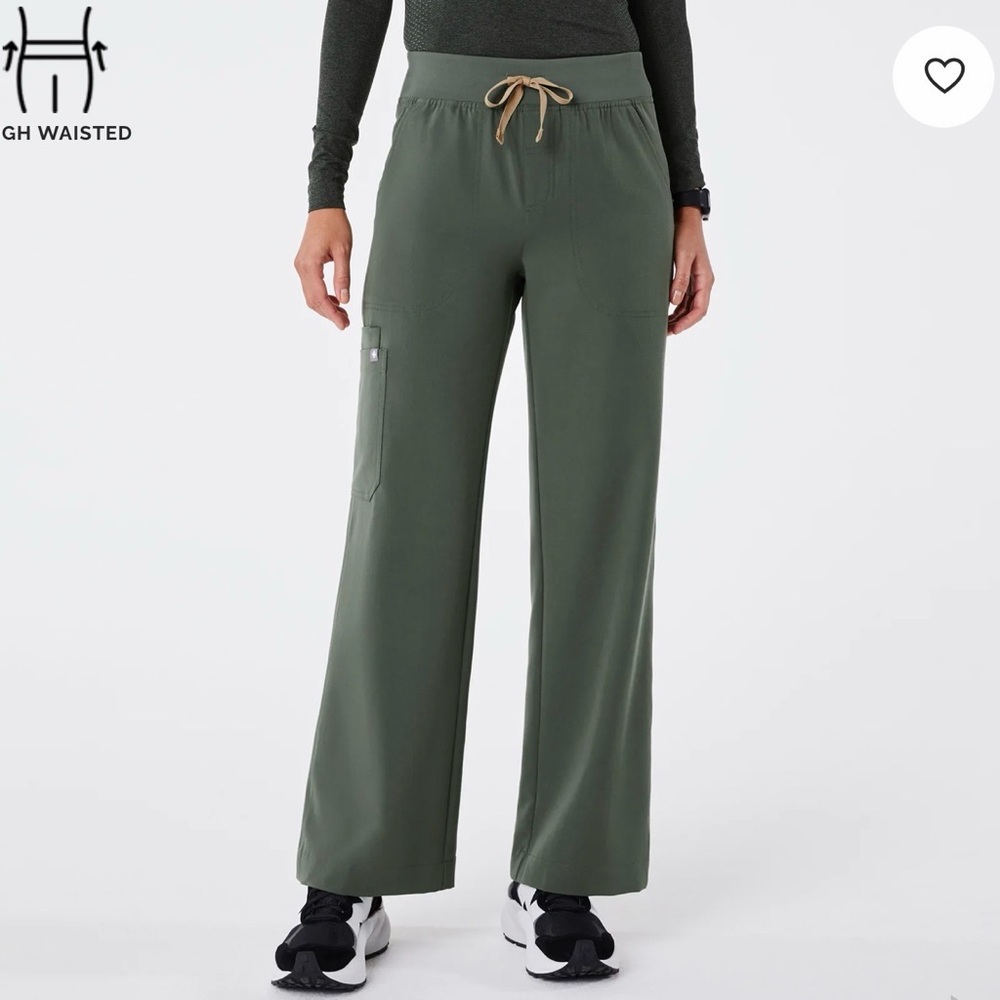 Figs (TALL) High Waisted Isabel Wide Leg Pants
